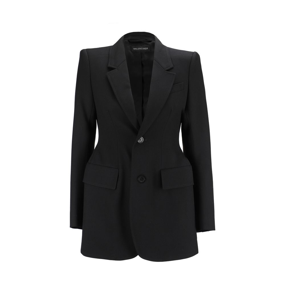 Balenciaga Black Wool Blazer