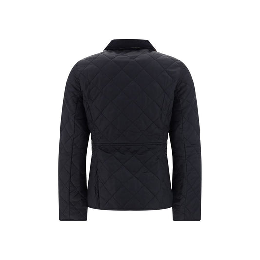 Barbour Black Polyester Coat