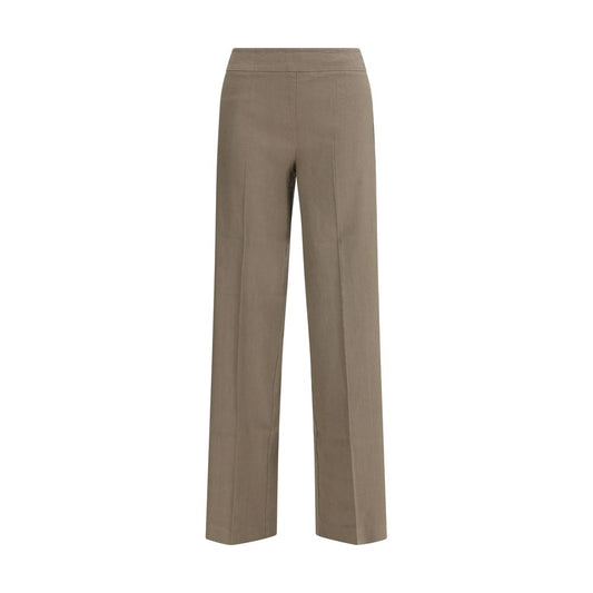 Avenue Montaigne Beige Linen Casual Pants