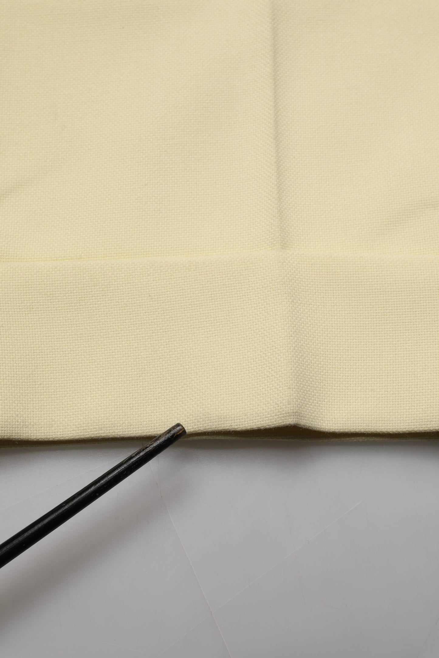 Ganni Yellow High Waisted Straight Pleated Trouser Pants