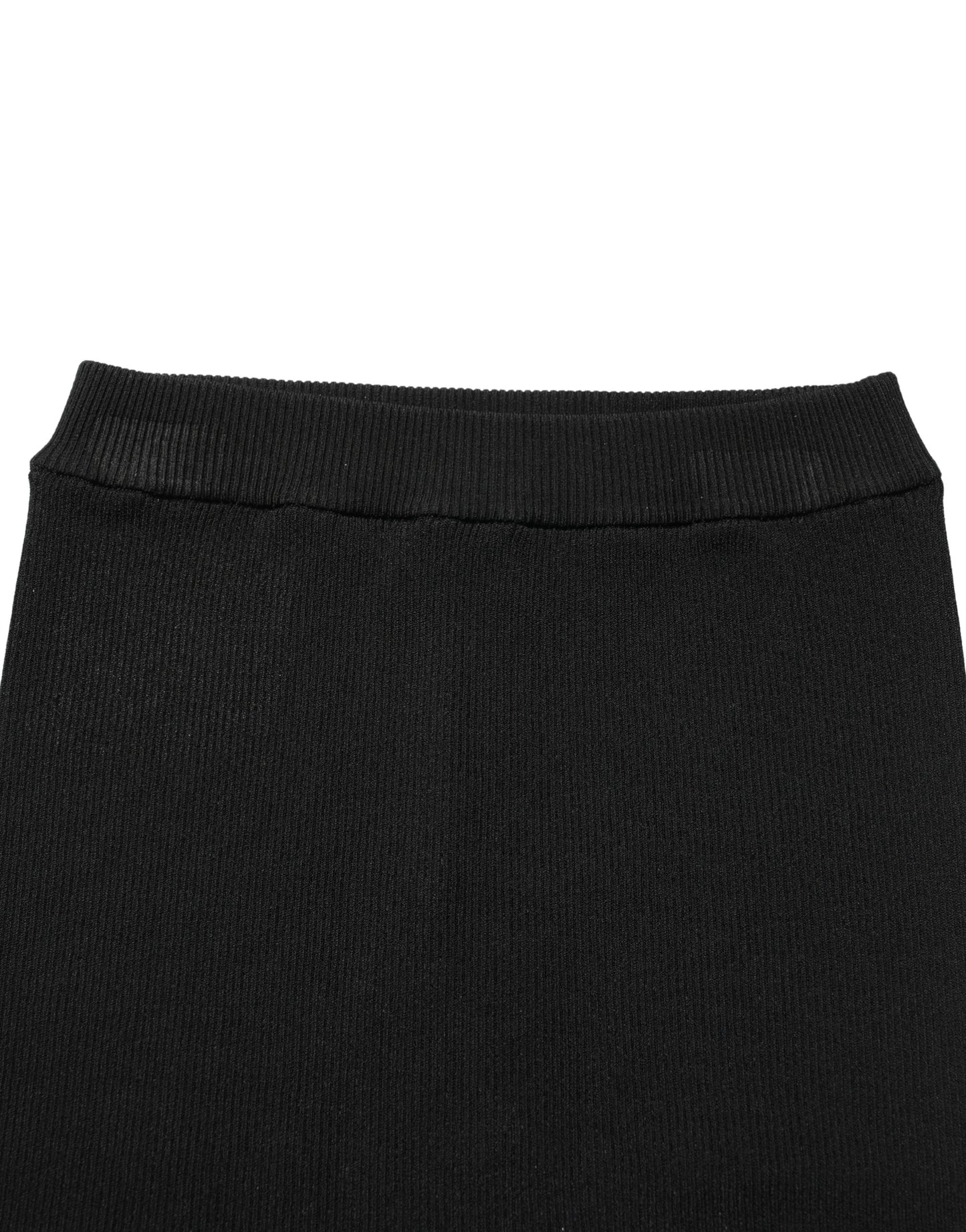 Dolce & Gabbana Black Viscose High Waisted Hot Pants Shorts