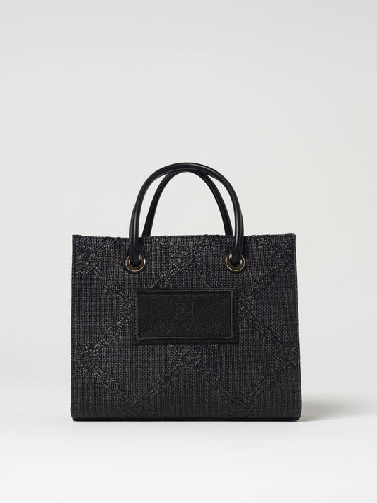 Elisabetta Franchi Black Synthetic Tote Bag