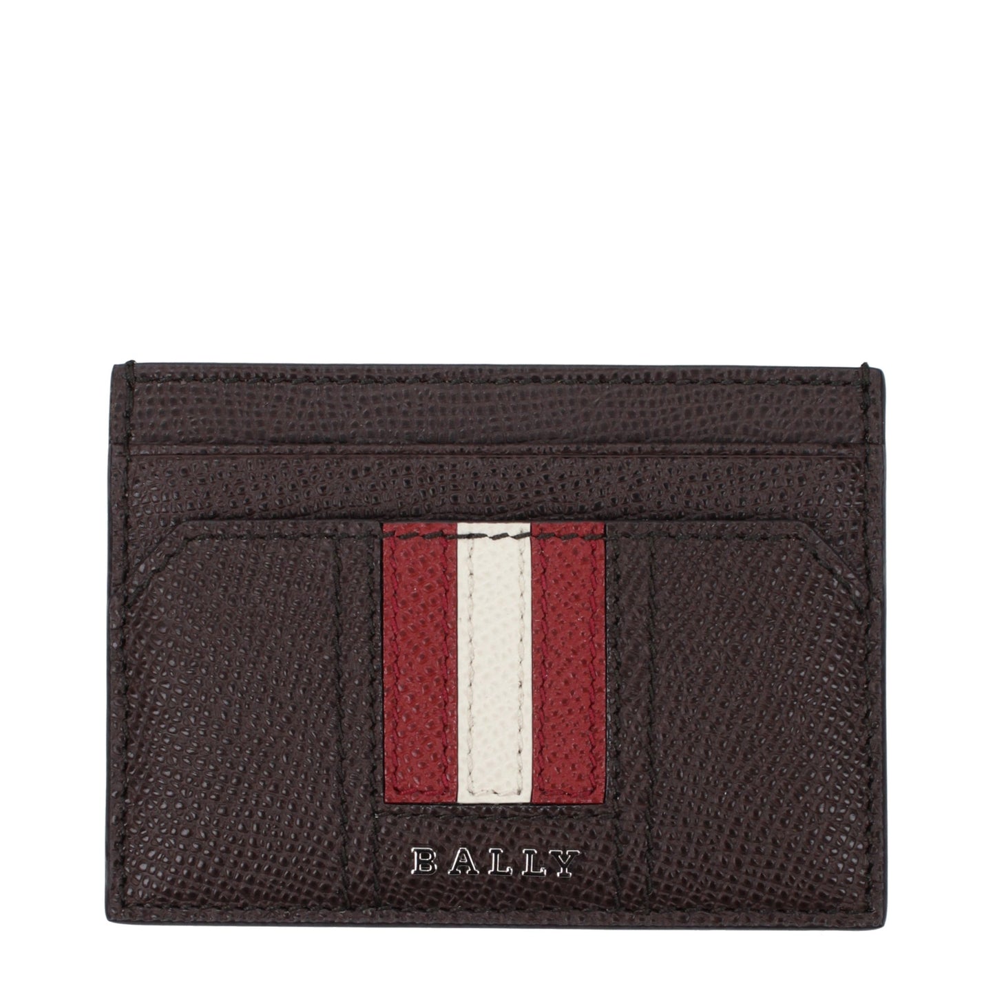 Bally Brown Leather Cardholder