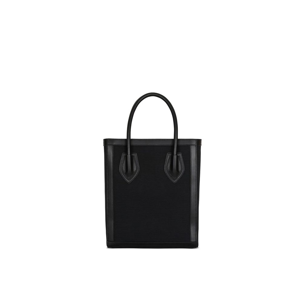 Balmain Black Cotton Tote Bag