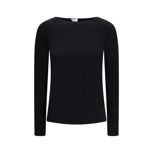 Wolford Black Modal Long Sleeve T-Shirt