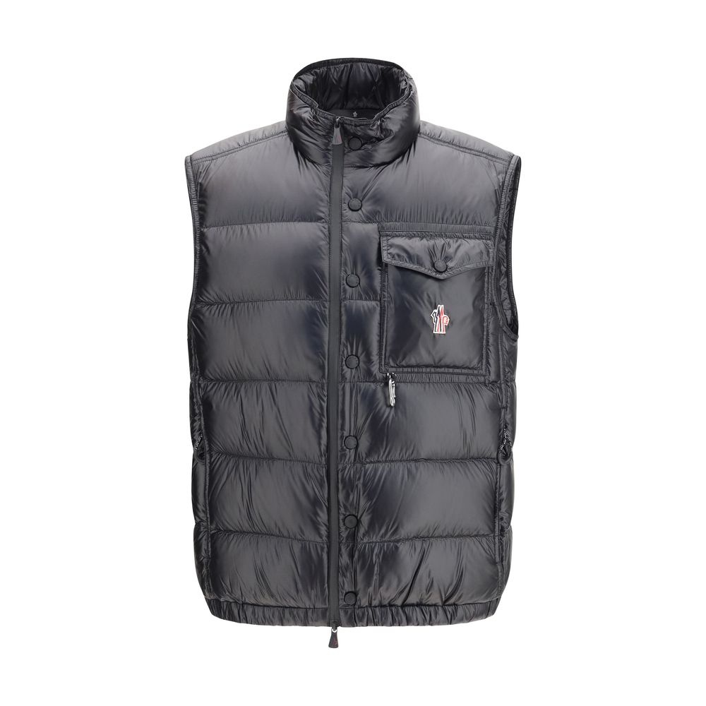 Moncler Grenoble Black Polyamide Sleveless Jacket
