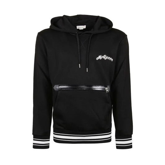 Alexander McQueen Black Cotton Sweatshirt