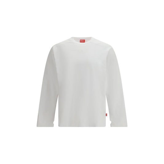Diesel White Cotton Sportswear