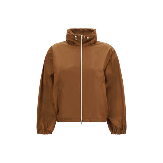 Herno Brown Polyester Rain Coat