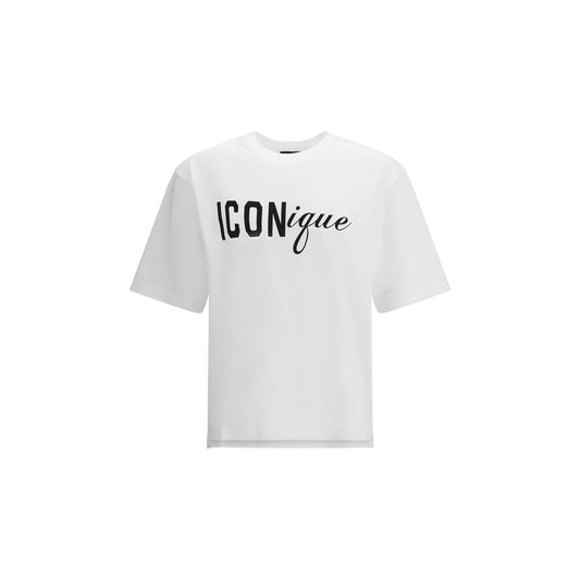 Dsquared² White Cotton T-Shirt