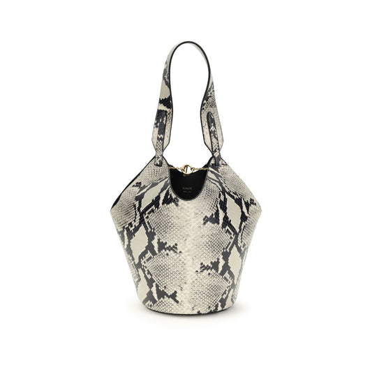 Khaite Multicolor Calf Leather Bos Taurus Shoulder Bag