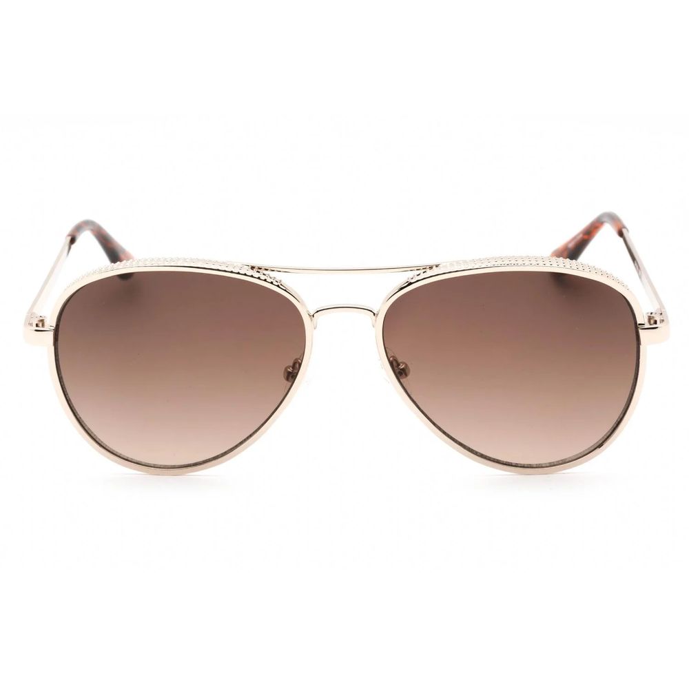 Guess Gold Resin Sunglasses