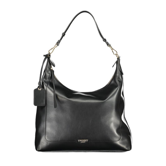 Twinset Black Polyurethane Women Handbag