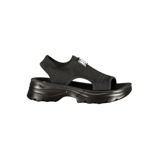 Laura Biagiotti Nero Poliestere Donna Sandal