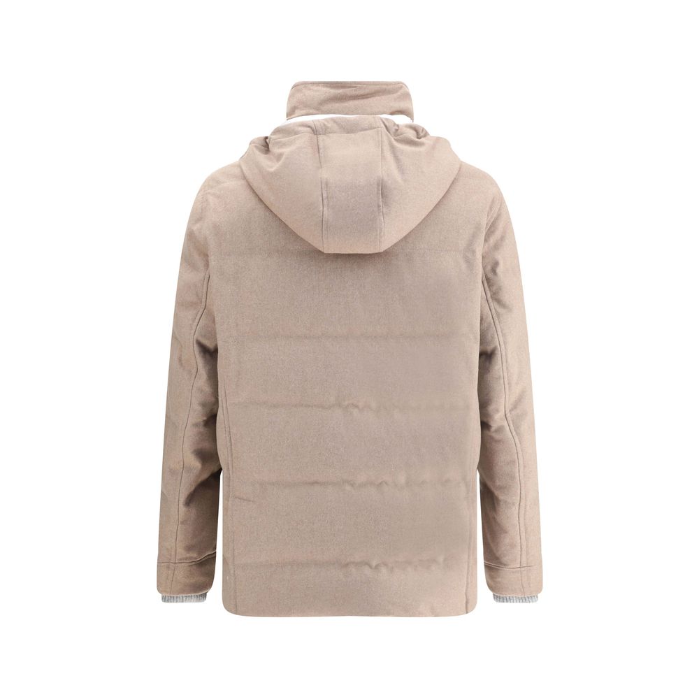 Brunello Cucinelli Beige Wool Clothing