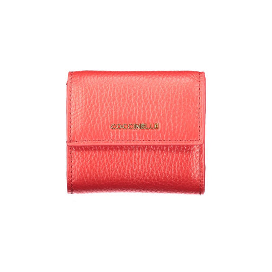 Coccinelle Red Leather Wallet