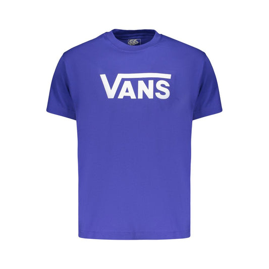 Vans Blue Cotton Men's T-Shirt