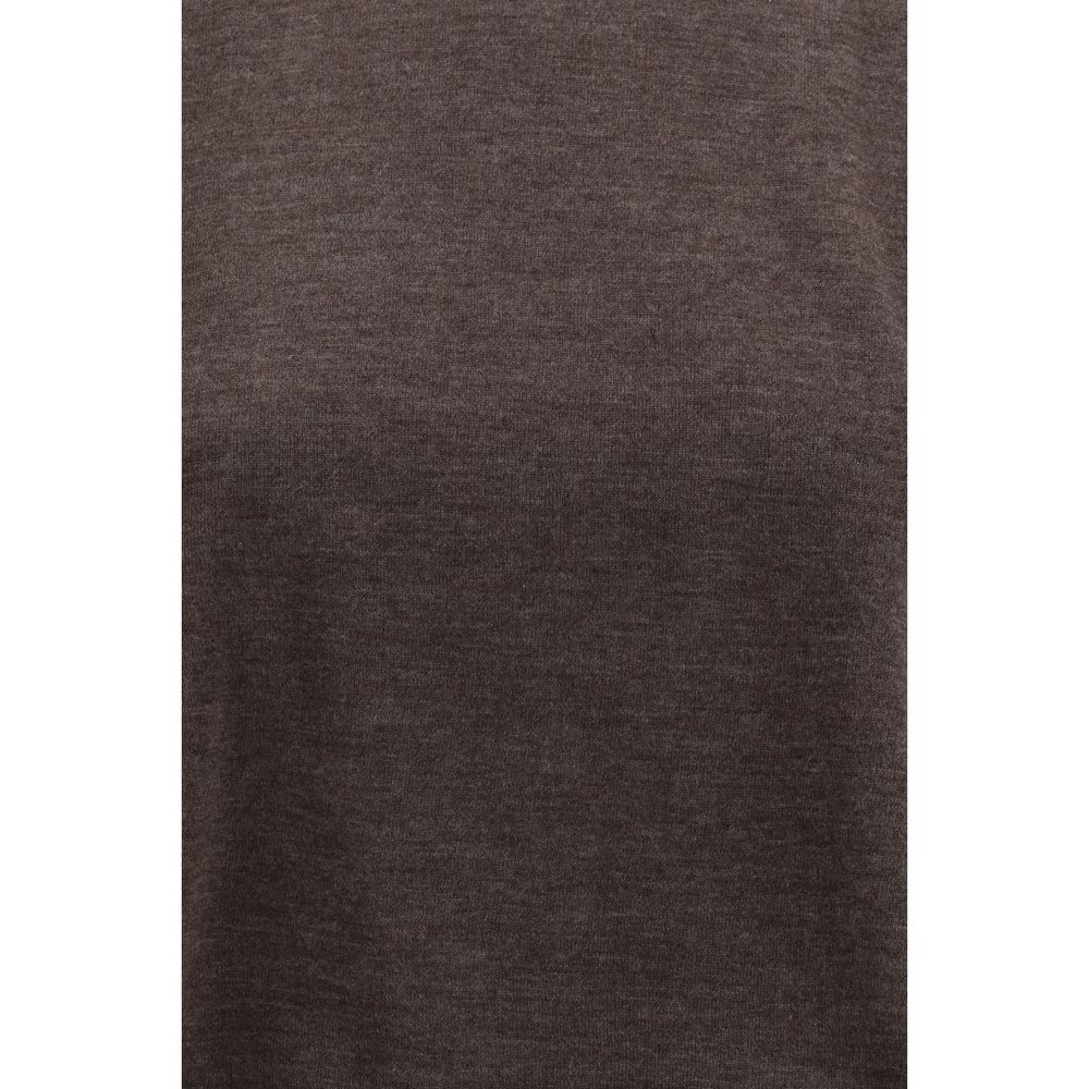 Loulou De Saison Brown Cashmere T-Shirt