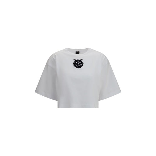 PINKO White Cotton T-Shirt