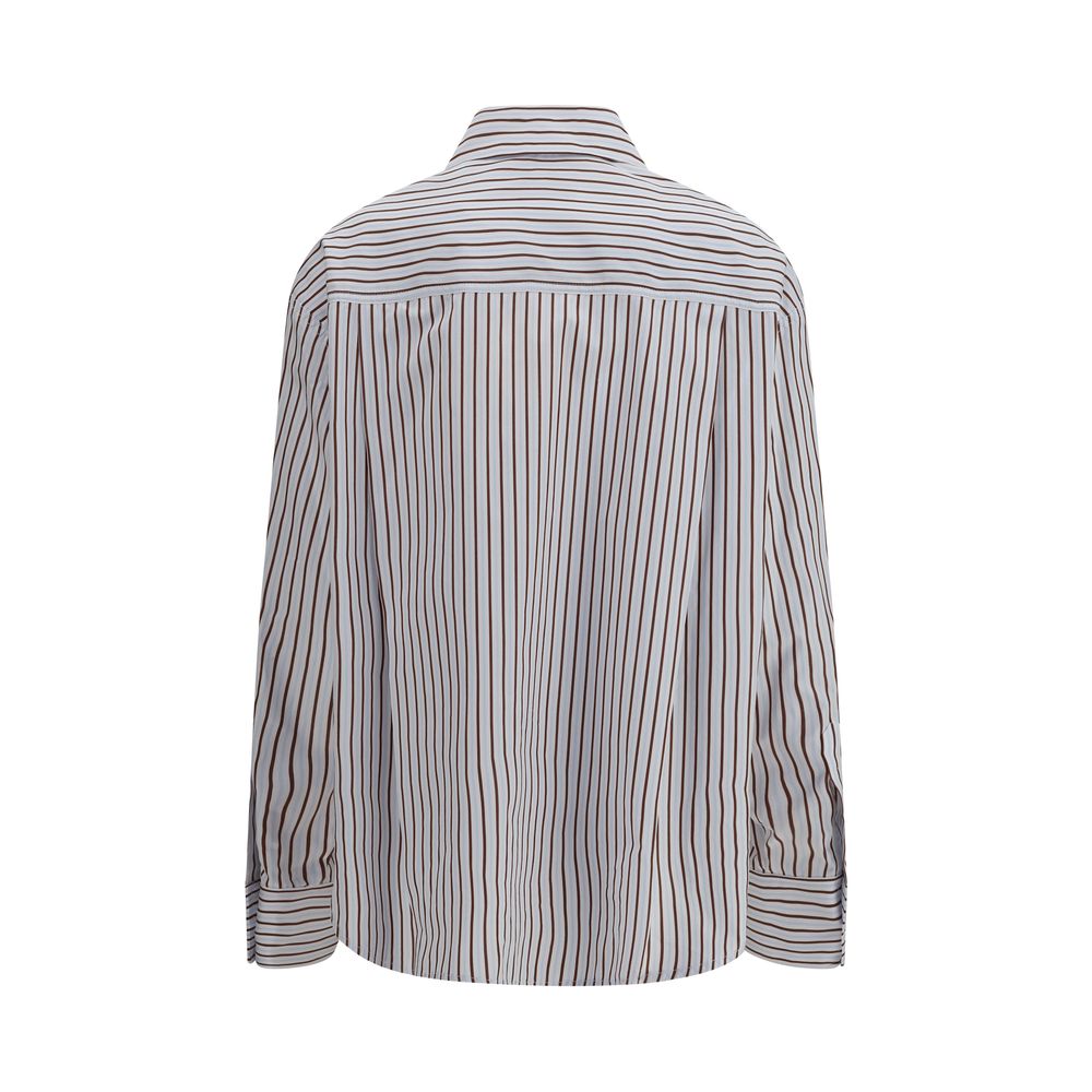 Loulou De Saison Multicolor Cotton Pattern Shirt