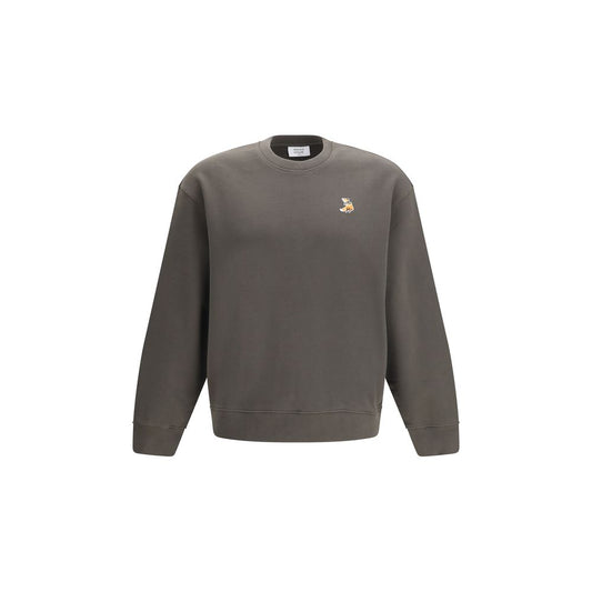 Maison Kitsuné Brown Cotton Sweatshirt