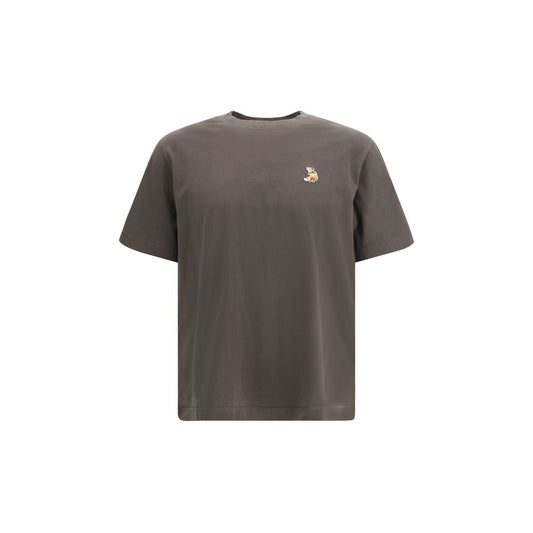 Maison Kitsuné Brown Cotton T-Shirt