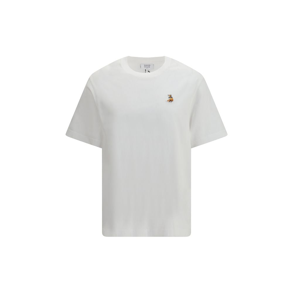 Maison Kitsuné White Cotton T-Shirt