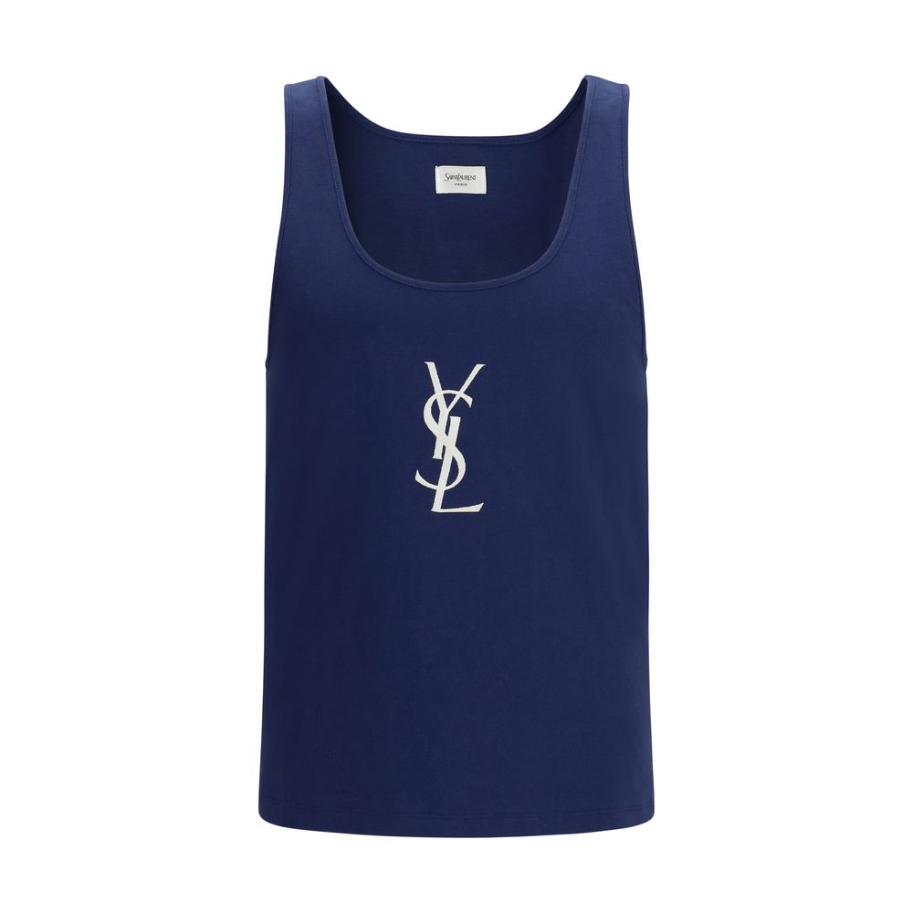 Saint Laurent Blue Cotton Top