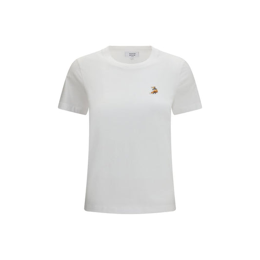 Maison Kitsuné White Cotton T-Shirt