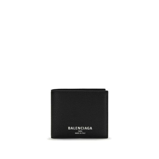 Balenciaga Black Calf Leather Bos Taurus Wallet