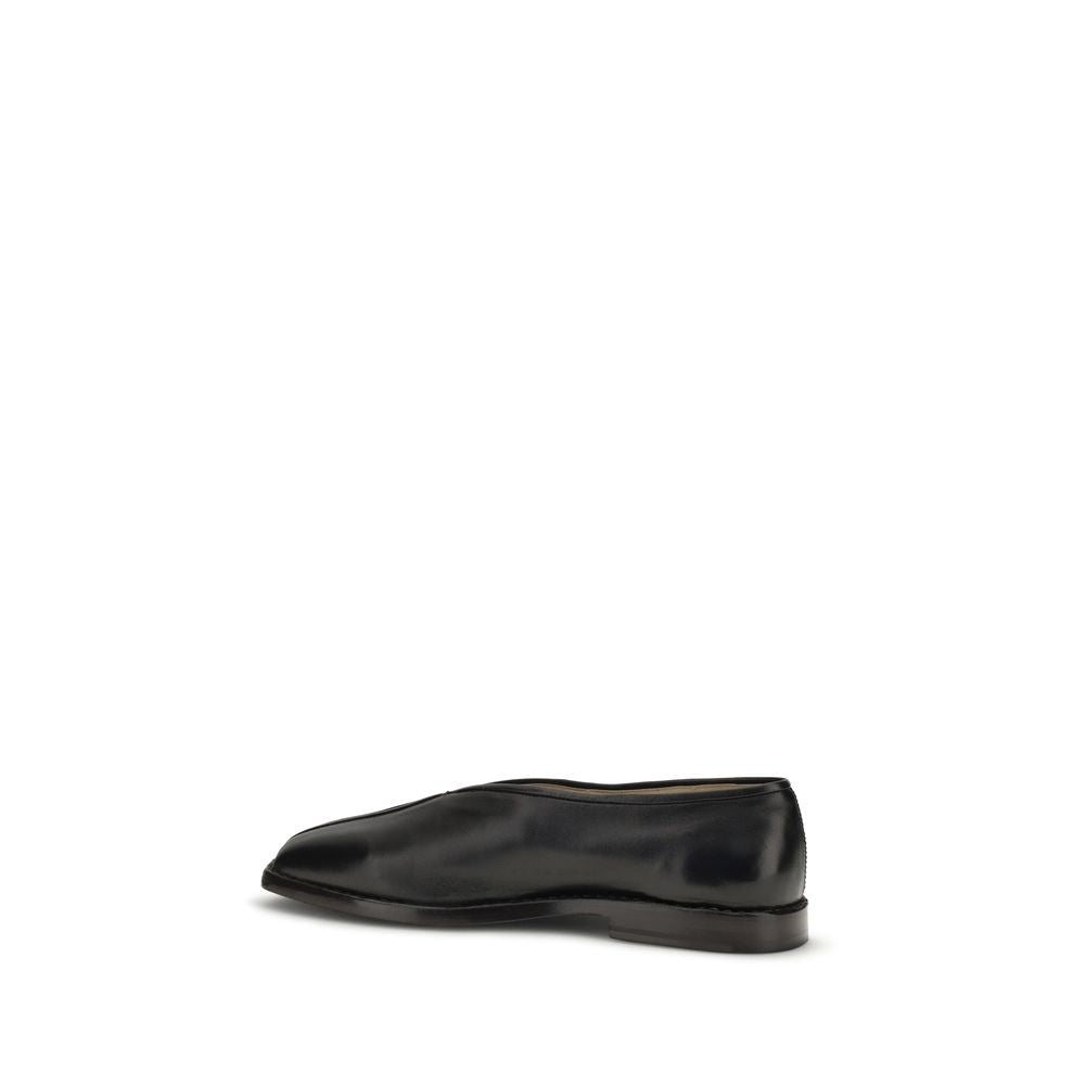 Lemaire Black Lamb Ovis Aries Aries Ballet Flats