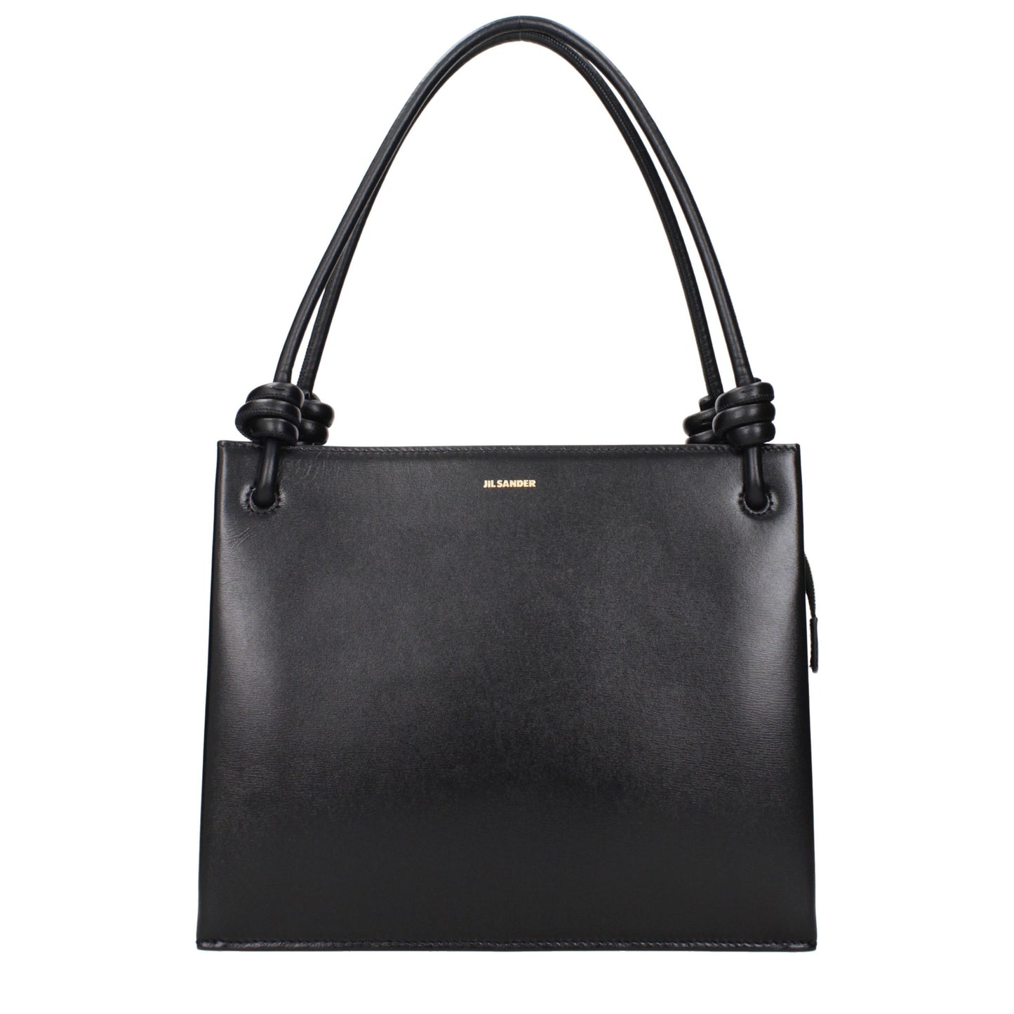 Jil Sander Black Leather Handbag