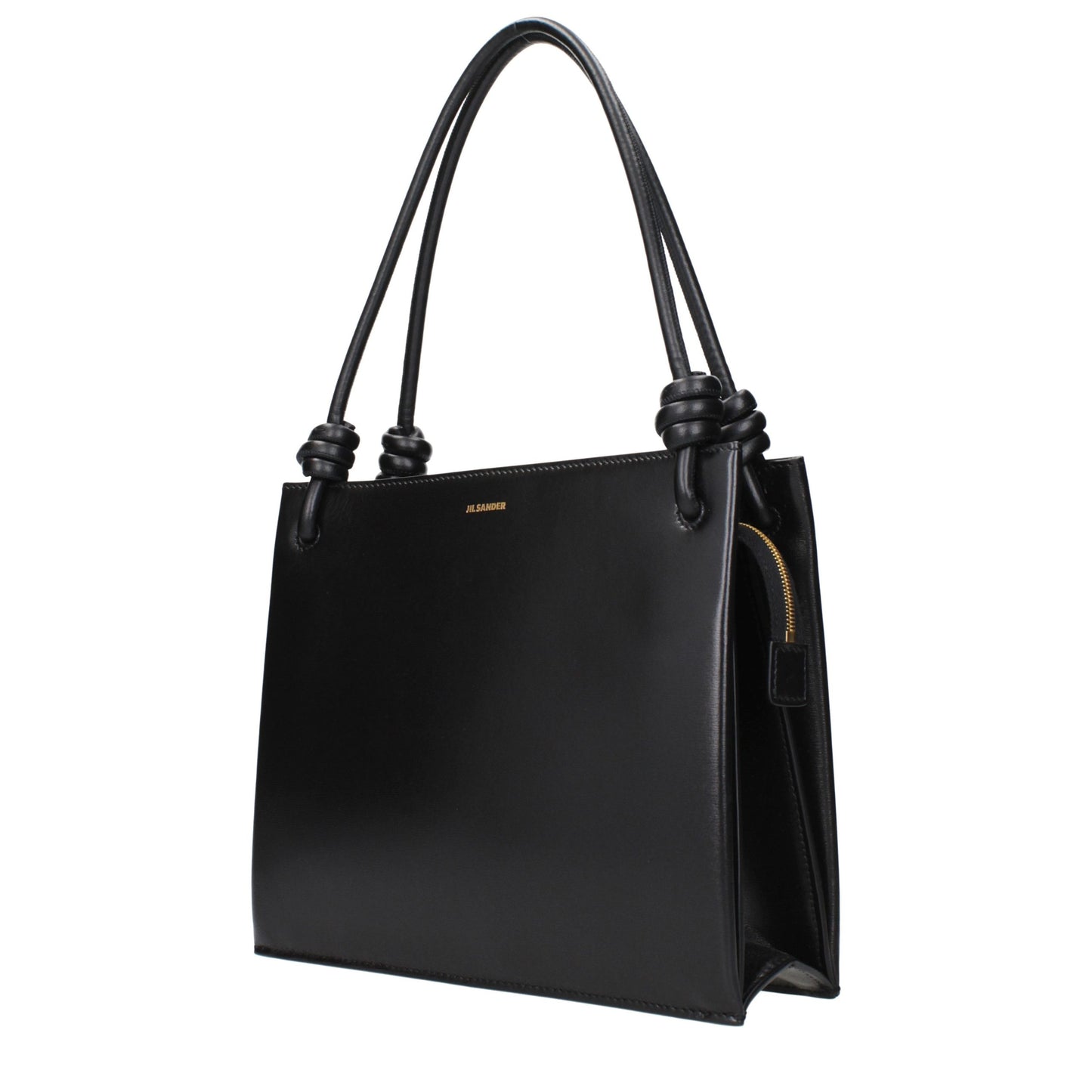 Jil Sander Black Leather Handbag