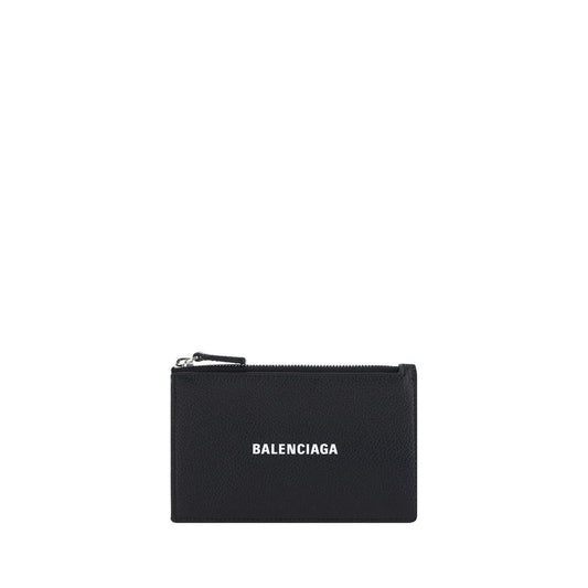 Balenciaga Black Calf Leather Bos Taurus Wallet