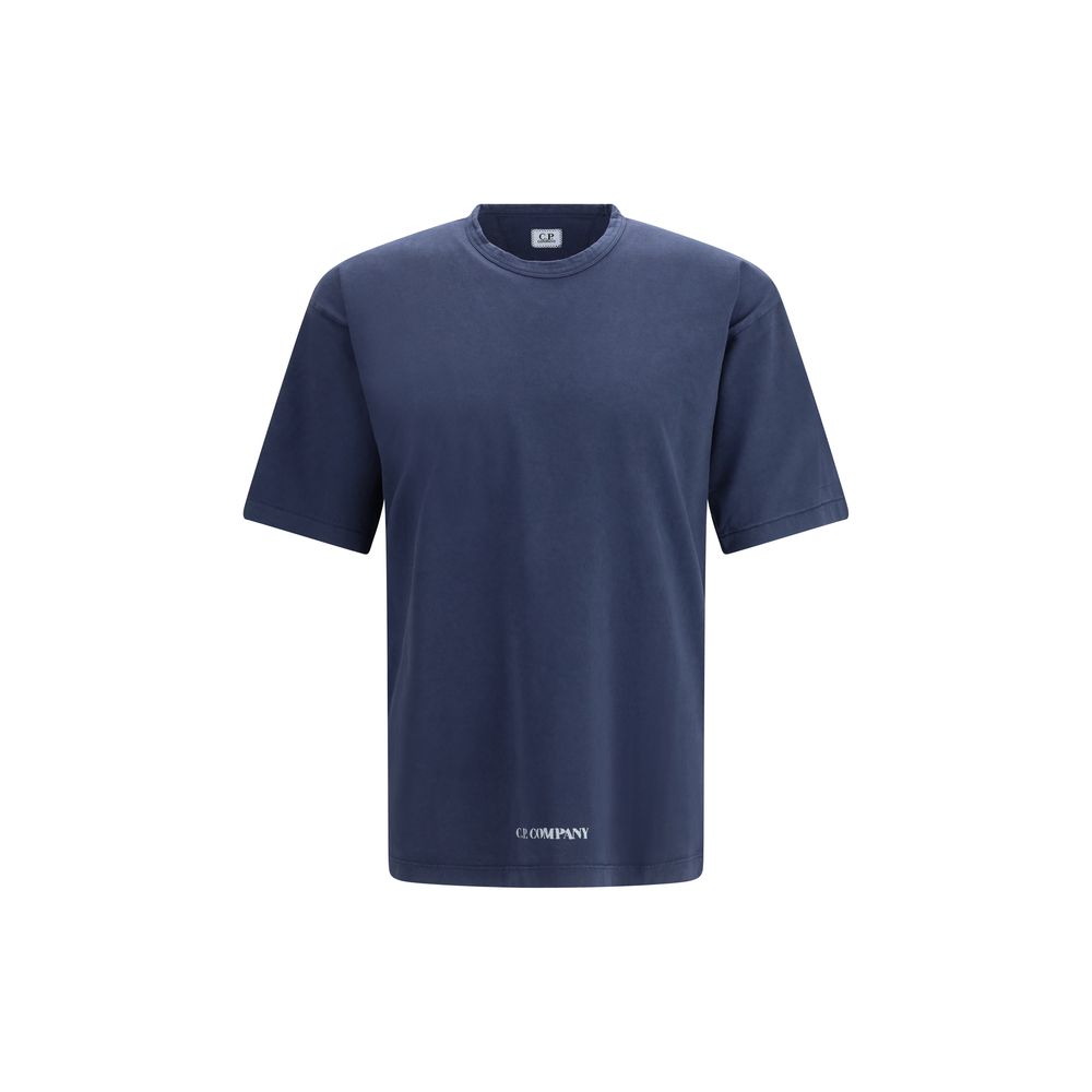 C.P. Company Blue Cotton T-Shirt