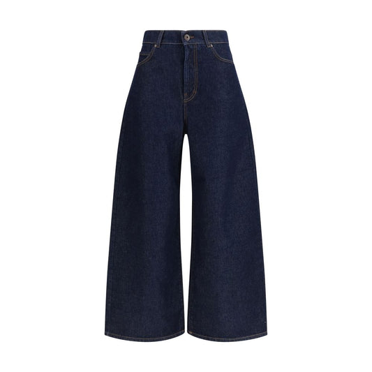 Max Mara Blue Cotton Jeans Denim