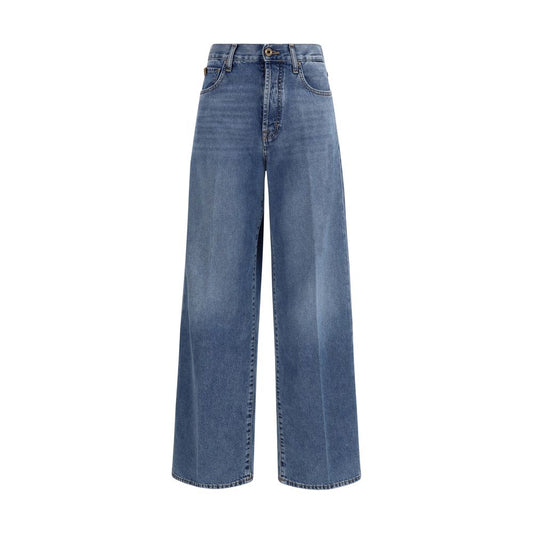 Jacob Cohen Blue Cotton Relaxed Fit Jeans