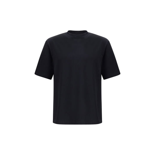 Cruciani Black Cotton T-Shirt