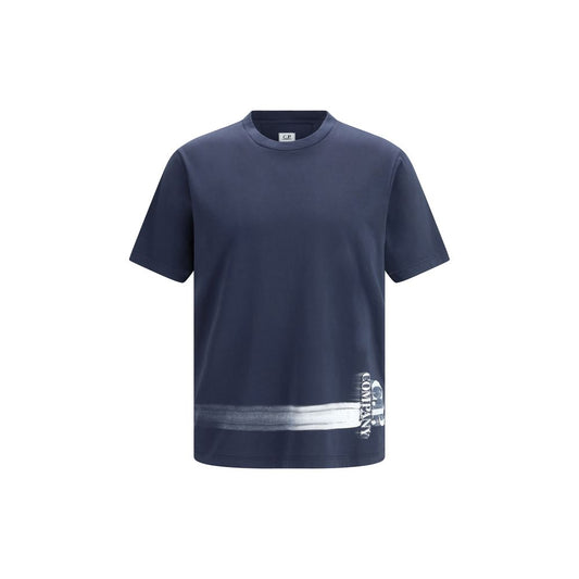 C.P. Company Blue Cotton T-Shirt