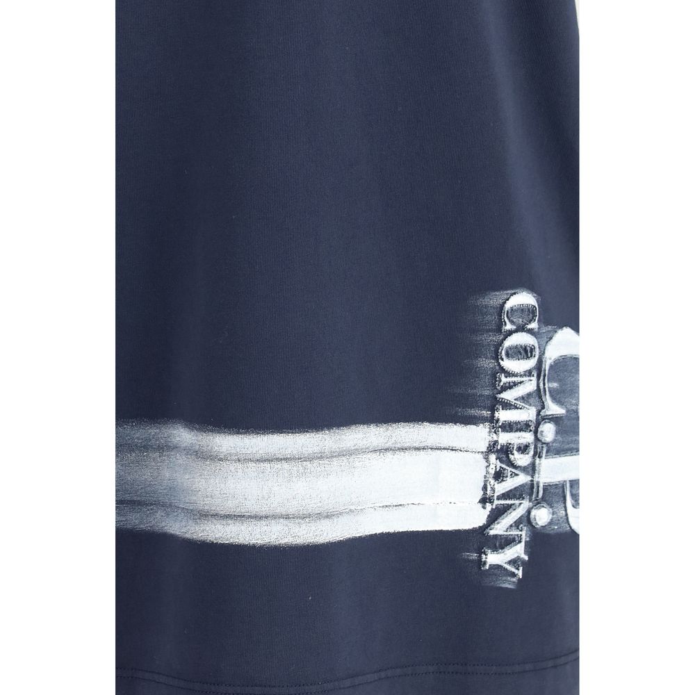 C.P. Company Blue Cotton T-Shirt