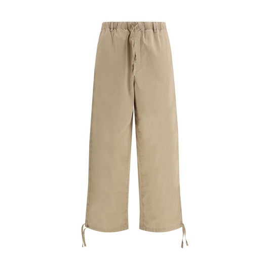 Ferragamo Beige Cotton Casual Pants