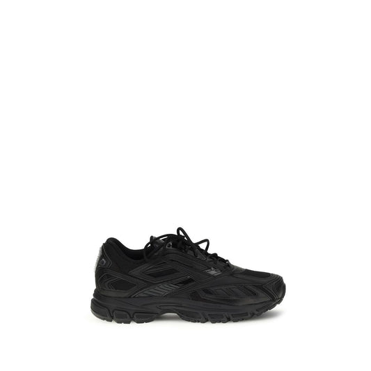 Reebok Black Polyethylene Athletic Sneakers