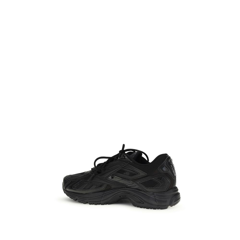Reebok Black Polyethylene Athletic Sneakers