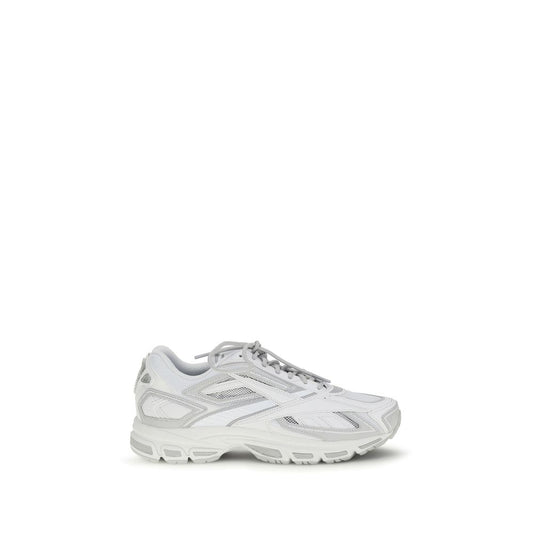 Reebok White Polyethylene Athletic Sneakers