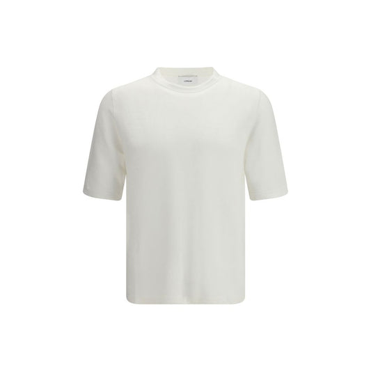 Lardini White Linen T-Shirt