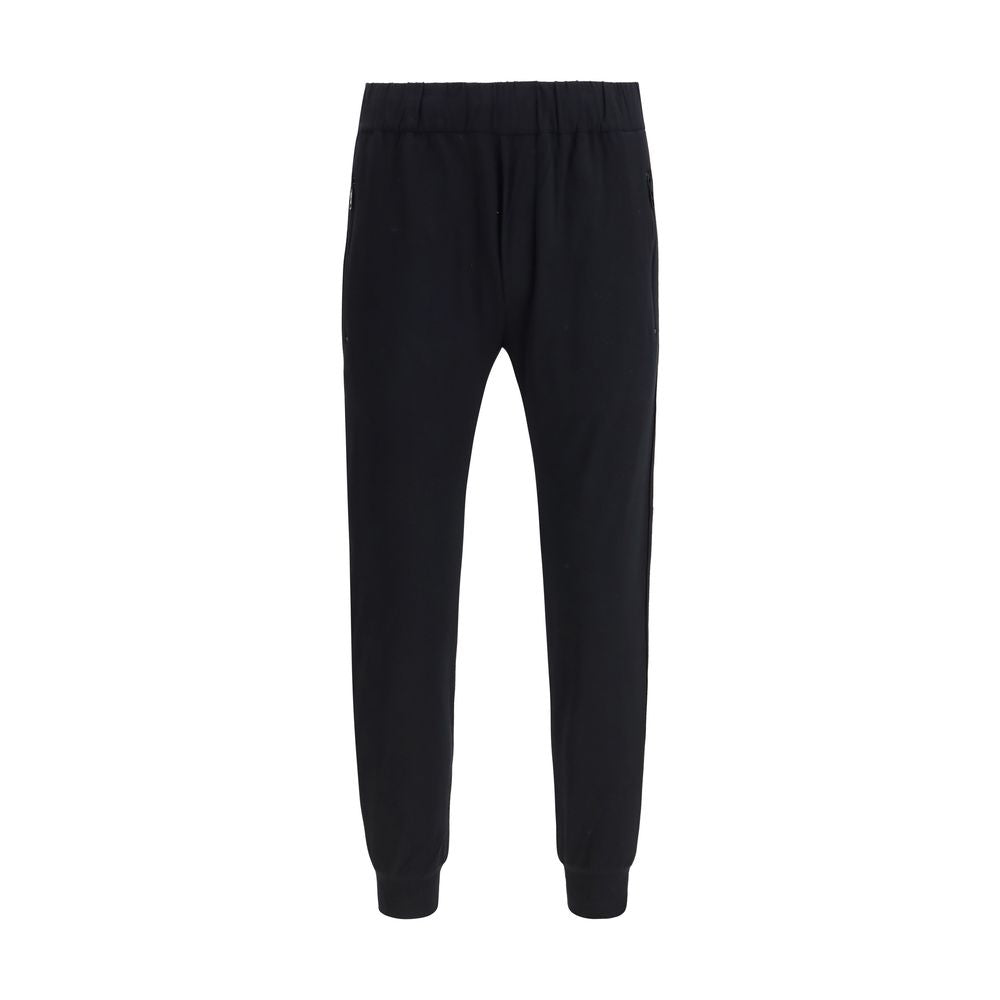 Prada Black Nylon Casual Pants