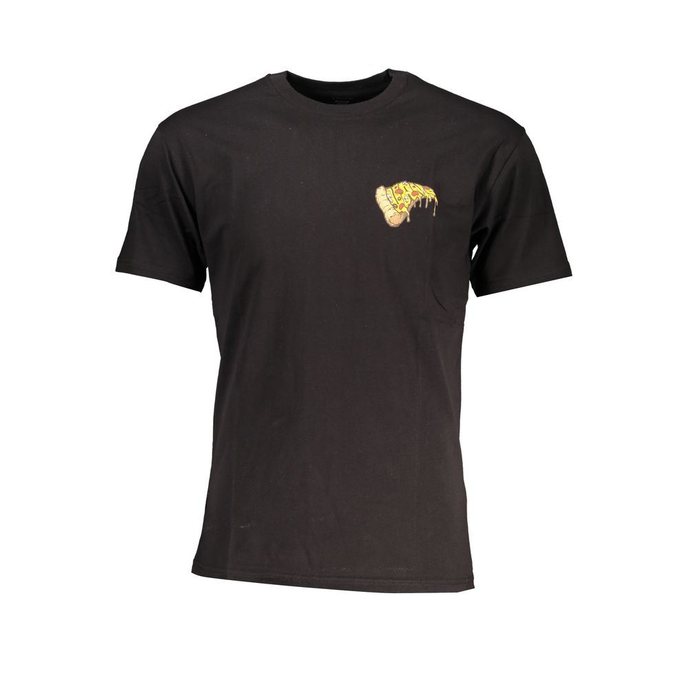 Vans Black Cotton Mens TShirt