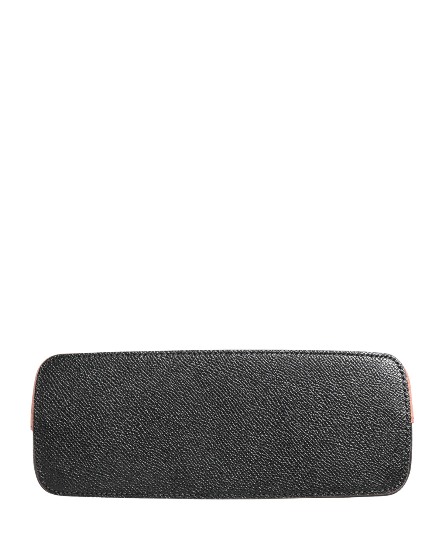 Dolce & Gabbana Beige Leather DG Logo Zip Around Hand Purse Pouch Wallet