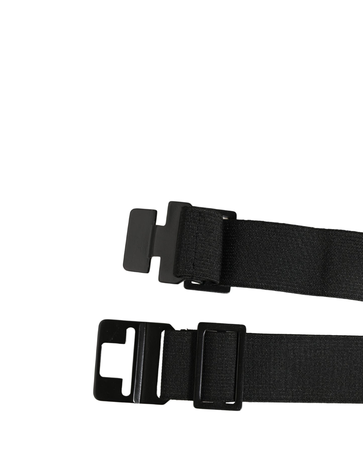 Dolce & Gabbana Black Velvet Wide Belt Waist  Cummerband Men