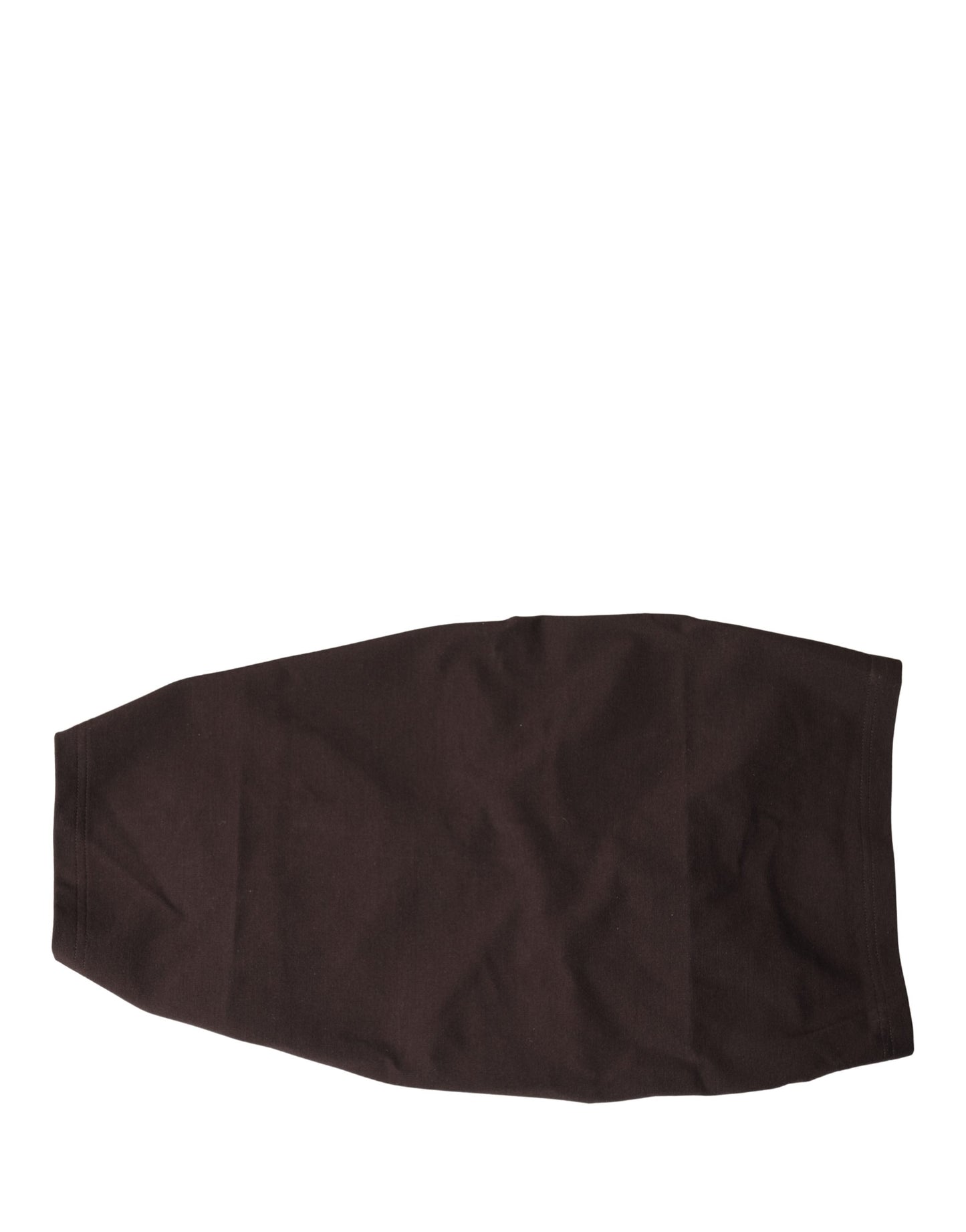 Dolce & Gabbana Brown Viscose Wide Belt Waist Cummerband Men